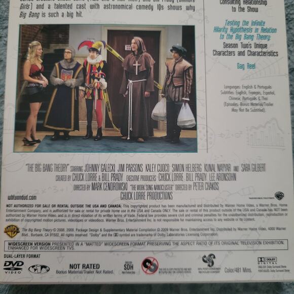 The Big Bang Theory – Season 2 DVD (Complete) – Excellent pre-owned - Picture 7 of 7